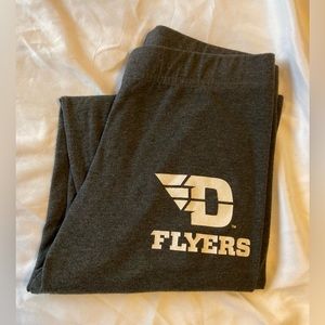 University of Dayton Grey Cotton Leggings